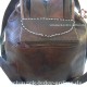 Small Leather Backpack Anapurna Chocolate brown 100% natural leather