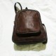 Leather Backpack "Toubkal" Brown