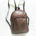 Leather Backpack "Toubkal" Brown