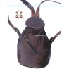 Leather Backpack "Atlantik" Chocolate