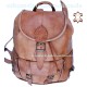 Leather Backpack "Toubkal" Natural Color Middle size