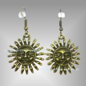 ☼ Antik Bronze Sun Earrings ☼