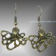 Antik Bronze Octopus Earrings