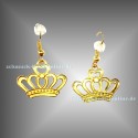 ♔ Golden Crown Earrings ♔