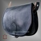 Leather Bag "Monika" Black