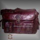 XXL Vintage Leather Messenger Bag "Mobyi" Brown Briefcase