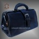 Black Vintage Leather Bag Doctors bag for women ladies