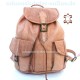 Leather Backpack "Toubkal" Natural Midsize handmade