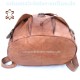 Leather Backpack "Toubkal" Natural Midsize handmade